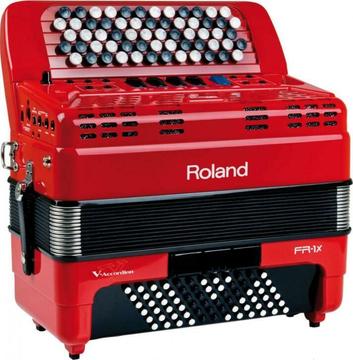 Roland FR-1XB RD V-accordeon met 36 maanden garantie