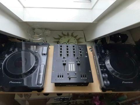 Pioneer cdj-1000 mk3 DJ set compleet en als nieuw
