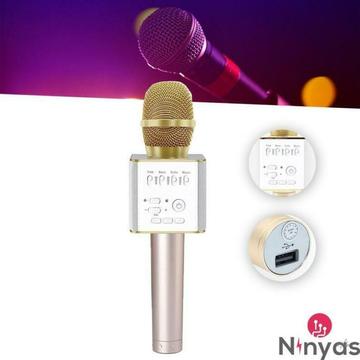 Ninyas Karaoke Microfoon Goud