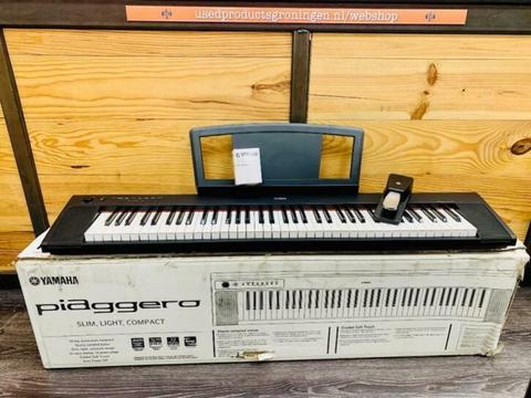 Yamaha NP-31 Piaggero | Digitale Piano | incl. Sustainpedaal