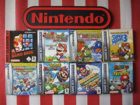 Super Mario Nintendo Gameboy Game Boy Advance
