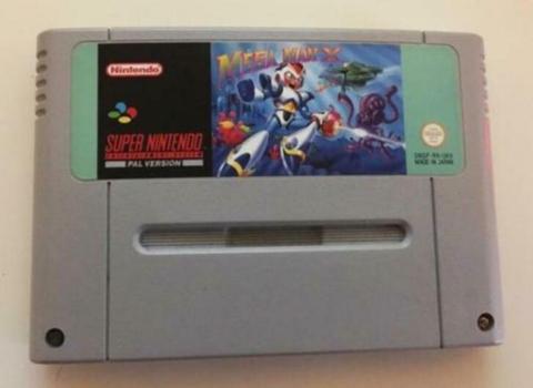 Mega man X Super Nintendo SNES