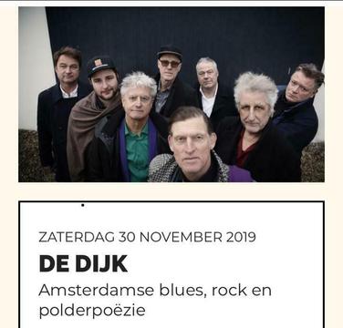 Gezocht 1 ticket De Dijk Tivoli / Vredenburg 30 nov. 2019