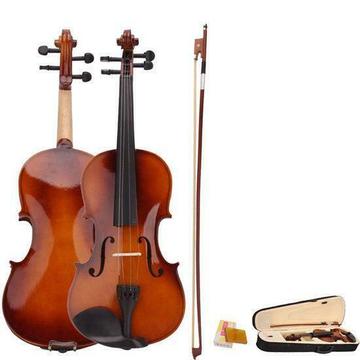 4/4 Akoestische Viool Met Case Bow Rosin For Violin Beginner