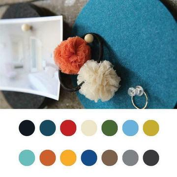 Honana DX-176 10st Creative Roundness kleurrijke wol Vilt