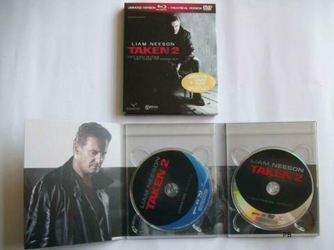 Taken 2 (Liam Neeson) Blu Ray + Dvd Editie - Klapboxje