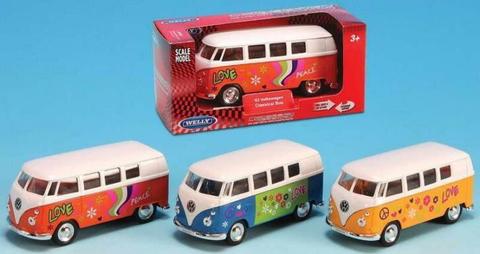 Welly VW T1 Classic Bus Flower Power