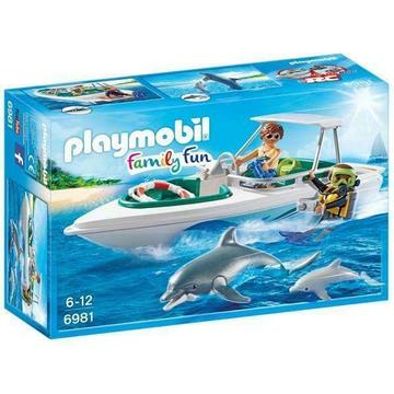 PLAYMOBIL 6981 DUIKSCHOOL BOOT (Binnen speelgoed, Speelgoed)