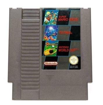 Super Mario Bros + Tetris + World Cup [Nintendo NES]