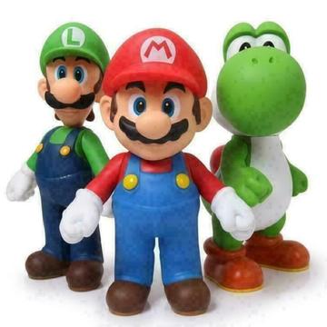 Set van 3 Super Mario Bros figuren nieuw GRATIS VERZENDING