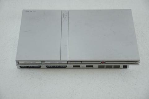 ps2 Sony Playstation 2 Silver Slim Console Only