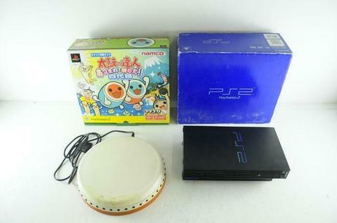 ps2 Sony Playstation 2 w/ Taiko No Tatsujin - Japanese - Jap