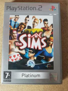The sims PS2 platinum
