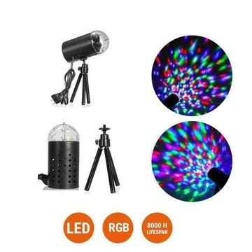 RGB LED Stage Light Disco Lamp 3w