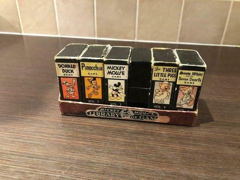 Donald Duck, and others - MICKEY MOUSE LIBRARY OF CARD GAMES