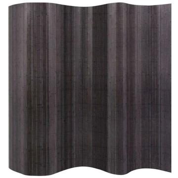 Kamerverdeler grijs bamboe 250x195 cm
