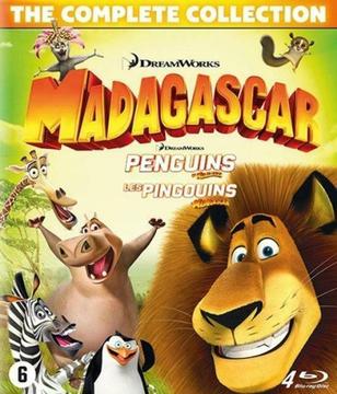 Madagascar: The complete collection (Blu-ray) (DVD-spelers)