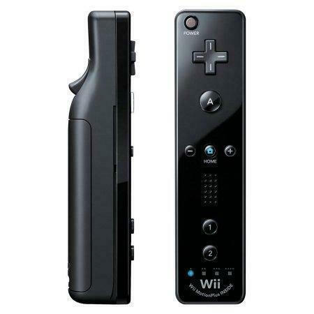 Original Wii Motion Plus Controller Black