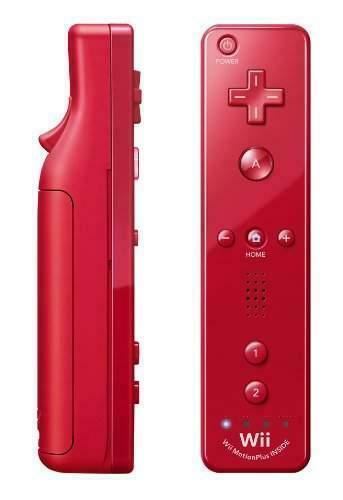 Original Wii Motion Plus Controller Red