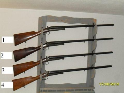 Verzameling jachtgeweren kaliber 12 in top staat, geweer
