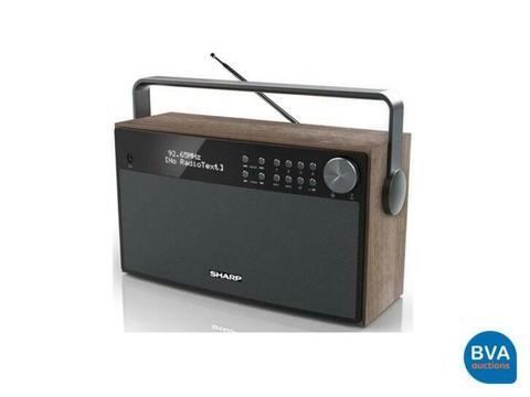 Online veiling: Sharp DRP355 Portable DAB FM Stereo Wood|